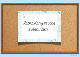 Zasady klasowe „W NASZEJ KLASIE…” - wersja 2