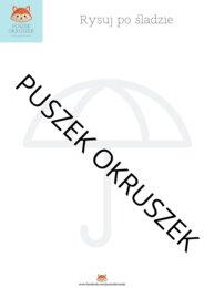 Rysuj po śladzie jesień