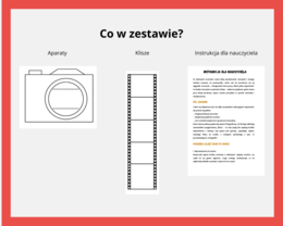 Klisza Pełna Wspomnień – Wycinanka / Szablon Aparatu | Memory Camera Craft Template, Wakacyjne Wspomnienia