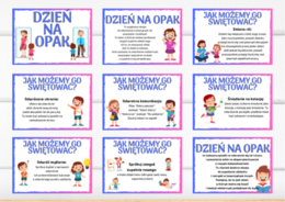 Dzień na opak - 21.03; 1.04 - gazetka