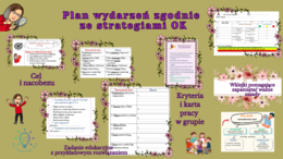 Plan wydarzeń w kl. IV-VI- karty pracy, scenariusz lekcji, ocenianie kształtujące