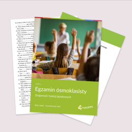 EGZAMIN 8-klasisty CZĘŚĆ 3: Znajomość funkcji językowych- TRANSFORMACJE ZDAŃ