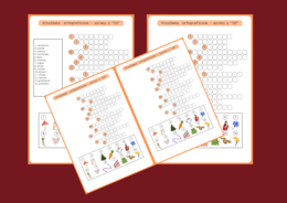 KRZYŻÓWKA obrazkowa – ortografia – CH - ćwiczenia redakcyjne