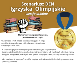 Igrzyska Olimpijskie- scenariusz DEN dla szkół podstawowych