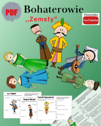 Zemsta - bohaterowie, ich cechy (związki frazeologiczne)