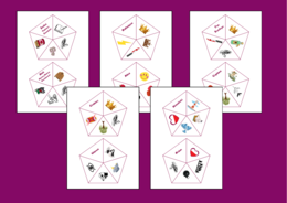 BOHATEROWIE – lektury z kl. 7-8 – ikonki – układanka – powtórka – egzamin – 13 stron