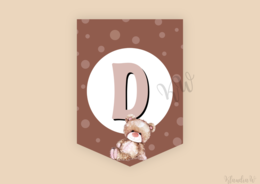 Girlanda na Dzień Pluszowego Misia