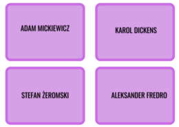 Lekturowe karty do gry - powtórka do egzaminu ósmoklasisty