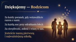 Pożegnanie ósmoklasistów – elegancka prezentacja na zakończenie szkoły podstawowej