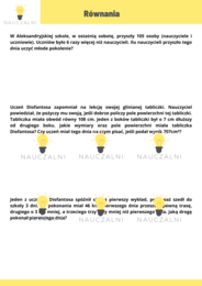 Projekt klasa6 Równania Uczniowie Diofantosa