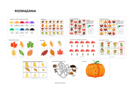 Jesienna książeczka aktywności (BUSY BOOK)