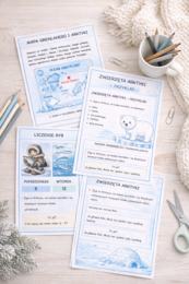 Anaruk i Arktyka – zestaw kart pracy dla klas 1–3