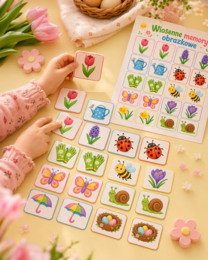 Wiosenne memory obrazkowe