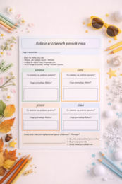 Reksio w czterech porach roku