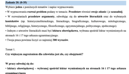 Pewniak do Matury #2: Autorski Egzamin Próbny z Języka Polskiego z Pełnym Kluczem Odpowiedzi
