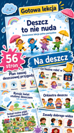 Deszcz to nie nuda. Prezentacja.