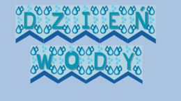Dzień wody - napis
