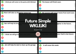 Future Simple - wklejki