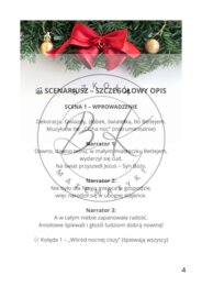 „Maleńka Miłość w Betlejem” to scenariusz szkolnych jasełek dla klas I–III.