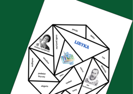 LIRYKA - RODZAJE LITERACKIE - powtórka - układanka - puzzle - egzamin - powtórka