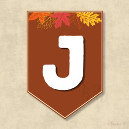 JESIEŃ - GIRLANDA