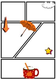 Jesienny comic book- komiks