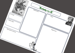 "DZIADY cz. II" - karta pracy - świat przedstawiony