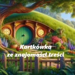 Odwrócona kartkówka "Hobbit" grupa 1. i 2.