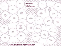 "Pan Tadeusz" - pary - karty typu memo, memory