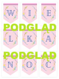 Napis - girlanda - Wielkanoc 2 - gazetka