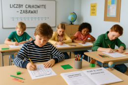 Karta pracy: Liczby całkowite – ćwiczenia z odejmowania