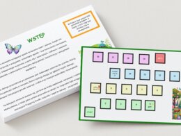 Gra planszowa o ekologii. Plansza. 40 pytań przyrodniczych. Zasady gry