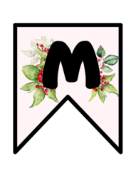 Napis MERRY CHRISTMAS