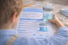 Eksperyment: deszcz w słoiku