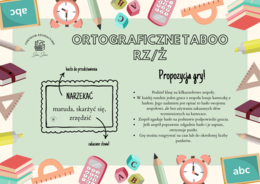Ortograficzne Taboo- rz/ż