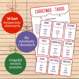 Winter/Christmas - Taboo | Zima, Święta | 36 kart