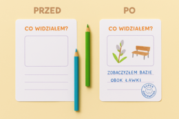 Scenariusz lekcji: "Pierwsze oznaki wiosny"