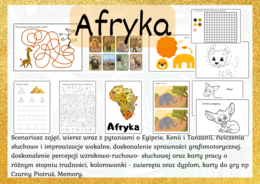 Afryka - Egipt Kenia i Tanzania