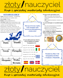 Scenariusz lekcji – Integracja europejska