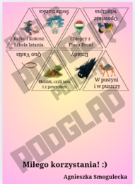 Lekturowe bingo - szkoła podstawowa