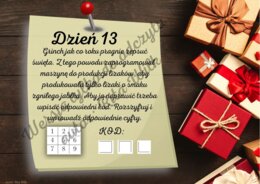 Matematyczny kalendarz adwentowy (klasy 4-6)
