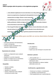 Hiszpański biznesowy – pisanie e-maili/worksheet/gotowa lekcja