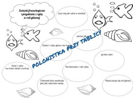 Zwięrzęce związki frazeologiczne i przysłowia: karty pracy