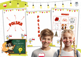 Polskie święta narodowe. Burza mózgów. Odwrócona krzyżówka. Memory. Polska. Konstytucja 3 maja. Święto Niepodległości