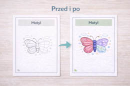 Wiosenne obrazki do dokończenia – karta pracy