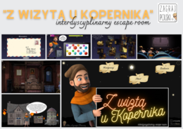 Wirtualny escape room "Z wizytą u Kopernika"
