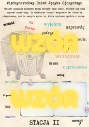 Stacje zadaniowe, MDJO, Międzynarodowy Dzień Języka Ojczystego