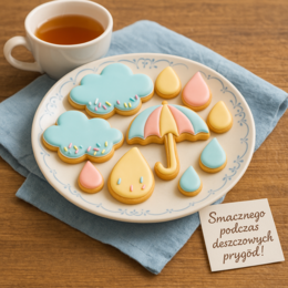 E-book „Deszczowe Inspiracje – Zabawy i Nauka pod Chmurką”