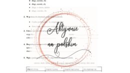 Przysłówek - kartkówka