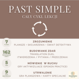 Past Simple - The Detective Edition - Speaking Games & Grammar System (klasy 3-6)